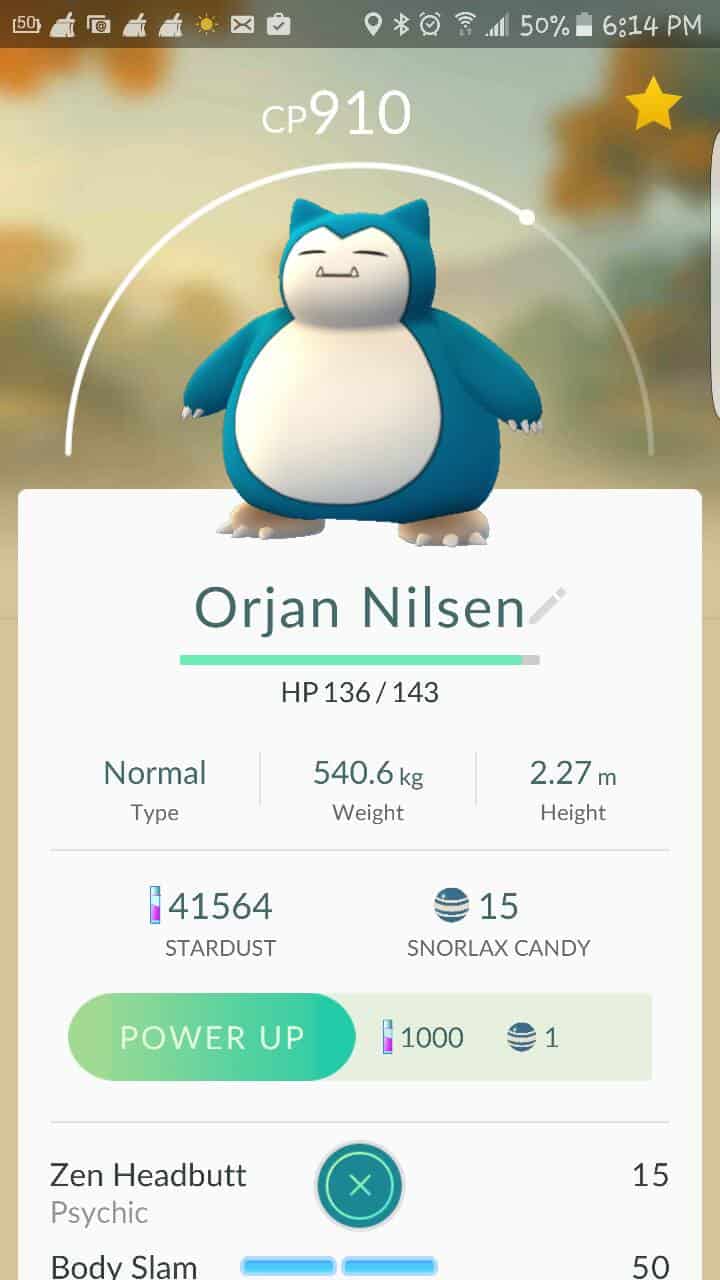 Pokemon Go Orjan Nilsen