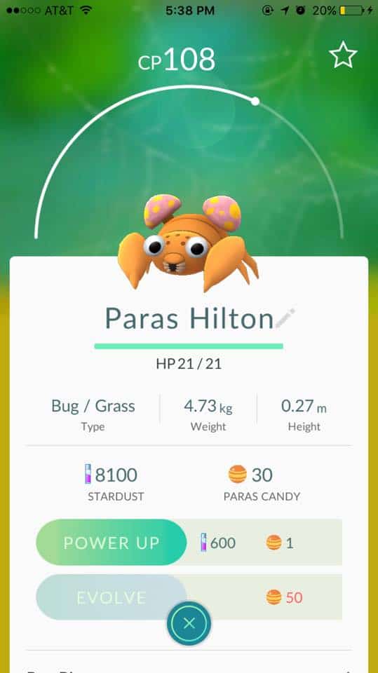 Pokemon Go Paris Hilton