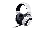 Razer Kraken Pro V2: Lightweight Aluminum Headband - Retractable Mic - in-Line Remote - Gaming Headset Works with PC, PS4, Xbox One, Switch, & Mobile Devices - White