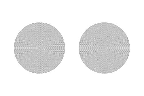 Sonos In-Ceiling Speakers - Pair Of Architectural Speakers By Sonance For Ambient Listening