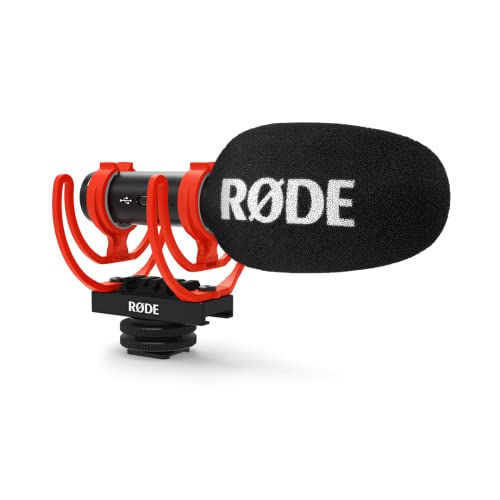 Rode VideoMic GO II Camera-Mount Lightweight Directional Microphone