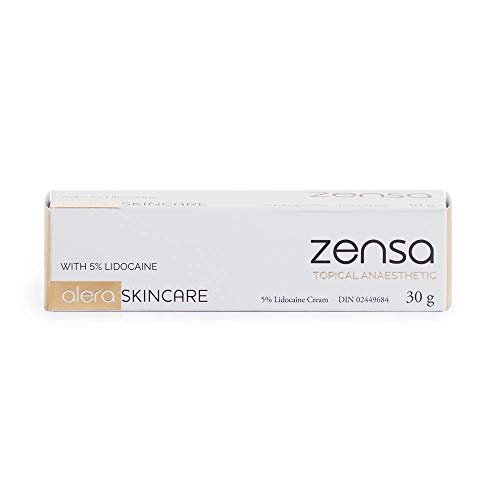 Zensa Numbing Cream 5% Lidocaine | Fast Acting Topical Anesthetic | Max Pain Relief for Tattoos, Piercings, Microblading, PMU, Microneedling, Injections, Waxing, Electrolysis & Non-Invasive Procedures