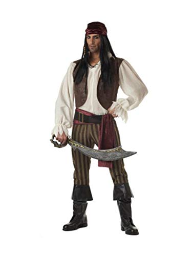 Men's Rogue Pirate Costume Medium