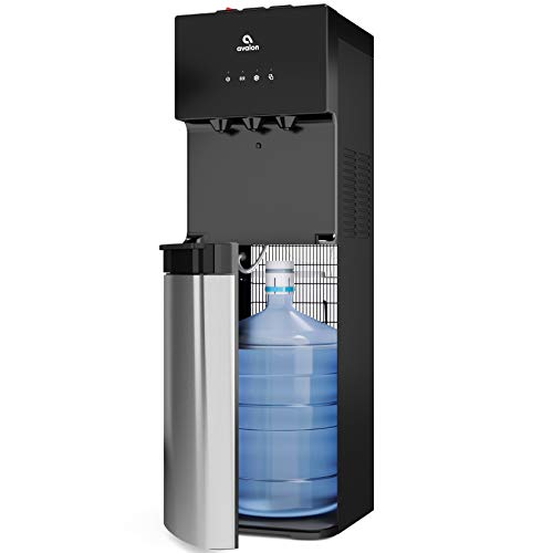 Avalon Bottom Loading Water Cooler Water Dispenser with BioGuard- 3 Temperature Settings - Hot, Cold & Room Water, Durable Stainless Steel Construction, Anti-Microbial Coating- UL/Energy Star Approved