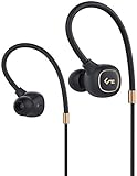 AUKEY Wireless Headphones, Key Series B80 Bluetooth 5 Earbuds with Hybrid Driver System, High Fidelity Sound, aptX Low Latency, IPX6 Water-Resistance, USB-C Charging, 8h Playtime and in-line Mic