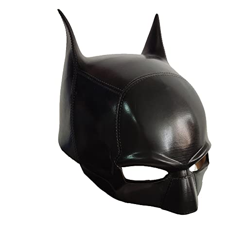 Superhero Bat Mask PVC Bruce Wayne 2022 Movie Full Head Cosplay Accessories Masquerade Prop