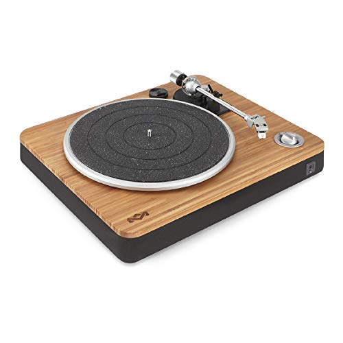House of Marley Stir It Up Turntable: Vinyl Record Player with 2 Speed Belt, Built-in Pre-Amp, and Sustainable Materials