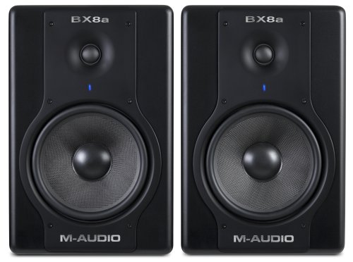 M-Audio Studiophile BX8a Deluxe 130-Watt Bi-Amplified Monitor Speaker - Pair