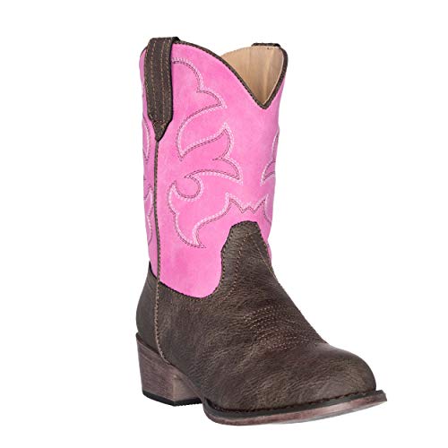 Children Western Cowboy Cowgirl Boot, Monterey by Silver Canyon for Boys, Girls and Toddlers
