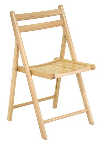 Robin 4-PC Folding Chair Set - Parent,Natural Finish, Set of 4