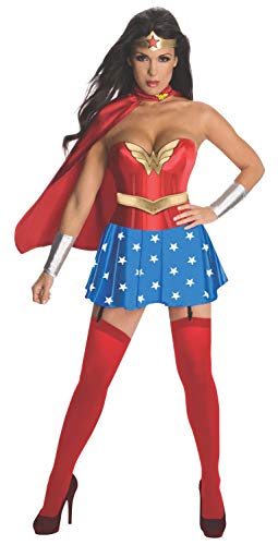 Rubie's womens Dc Comics Wonder Woman Corset Adult Size Costume, Red, X-Small US