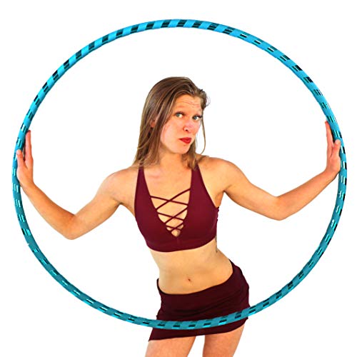 Weighted Hula Hoop Made in the USA. Free Hoop Lessons. Best Hoop for Beginners and Exercise. Unbeatable Quality Made by Hoopers.