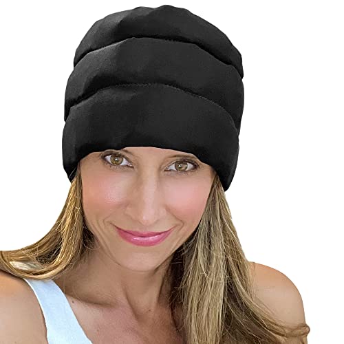The Headache Hat (Standard Size): The Original Headache Hat for Migraine Relief, Adjustable, Comfortable, Target Your Pain Points with This Patented Migraine Relief Cap | USA Assembly