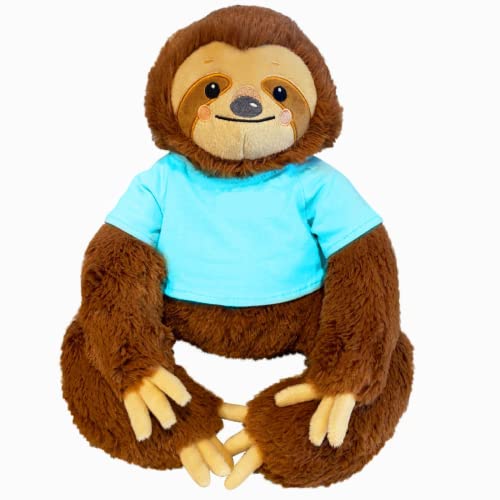 Keeping Kalm Weighted Stuffed Animals Heating Pad Weighted Plush Sloth Unscented Microwavable Stuffed Animal Heatable Stuffed Animals Sloth Gifts Three Toed Sloth Salomon Sloth