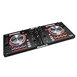 Numark Mixtrack Pro 3 | All In One 2 Deck DJ Controller for Serato DJ Including an On board Audio Interface, 5 inch High Resolution Jog Wheels and Serato DJ Intro & Prime Loops Remix Tool Kit