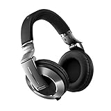 Pioneer DJ DJ Headphone, Silver, 1.6 m twist-sheathed straight cable (HDJ-2000MK2-S)