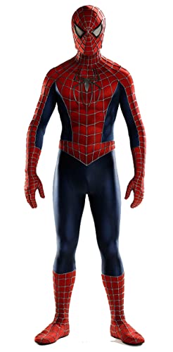 JoyRodgers Superhero Suit Spandex Zentai Bodysuit 3D Style Halloween Cosplay Costume