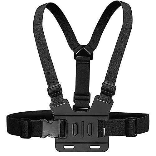 Adjustable Chest Strap Mount Elastic Action Camera Body Belt Harness with J Hook for GoPro HD Hero 5 4 3+ 3 GoPro 6 7 8