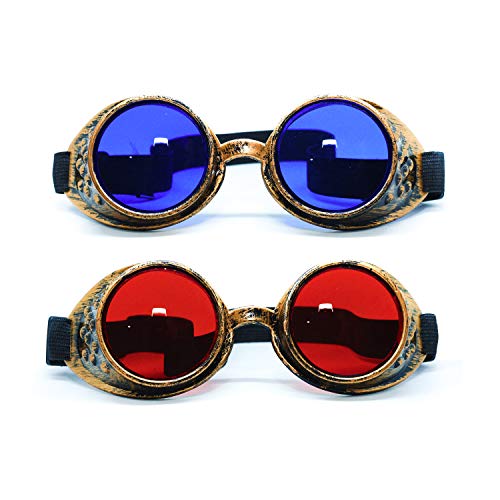Kaleidoscope Glasses - Trippy Psychedelic Rave Goggles - Funky Prism Glasses For Raves - Festival Accessories