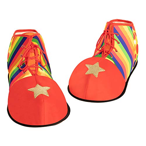 Spooktacular Creations Halloween Jumbo Clown Shoes Unisex Costumes, Accessories, Props, Kits for Halloween, Carnival Cosplay, Carnivals, Fancy dress Parties