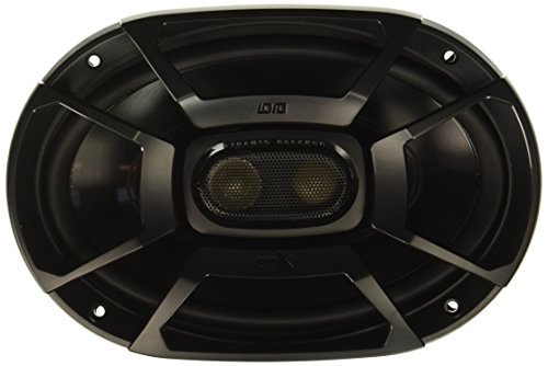 Polk Audio DB692 DB+ Series 6'x9' Three-Way Coaxial Speakers with Marine Certification, Black