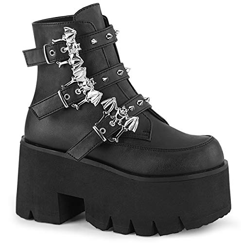 Demonia Women's Ashes-55 Ankle-High Boot