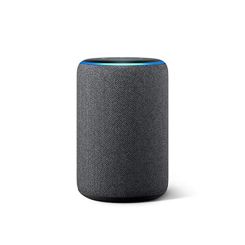 Echo (3rd Gen)- Smart speaker with Alexa- Charcoal