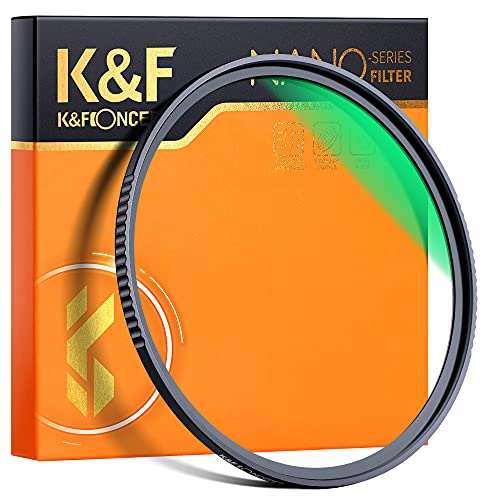 K&F Concept 95mm MC UV Protection Filter with 28 Multi-Layer Coatings HD/Hydrophobic/Scratch Resistant Ultra-Slim UV Filter for 95mm Camera Lens