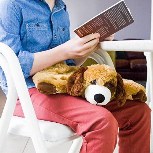 Harkla Weighted Lap Animal for Kids 5lbs. Weighted Stuffed Animals for Kids and Adults with Sensory Process Disorder - Weighted Plush Animals Lap Pad Help with ASD & SPD