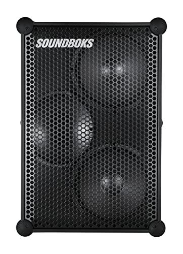 SOUNDBOKS (Gen.3, Green - Loudest Portable Bluetooth Performance Speaker (126 dB, Wireless, BT 5.0, Swappable Battery, 40Hr Playtime, Big, Powerful, Deep Bass, Waterproof, Outdoor, Party)