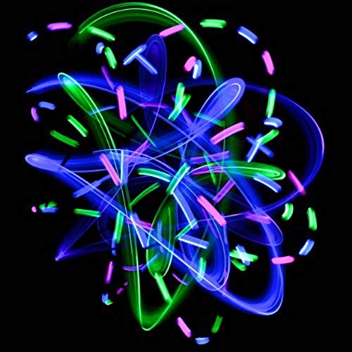 6 LED Spinning Orbit: Pure Bliss Multicolor Pattern - Flow Rave Toy