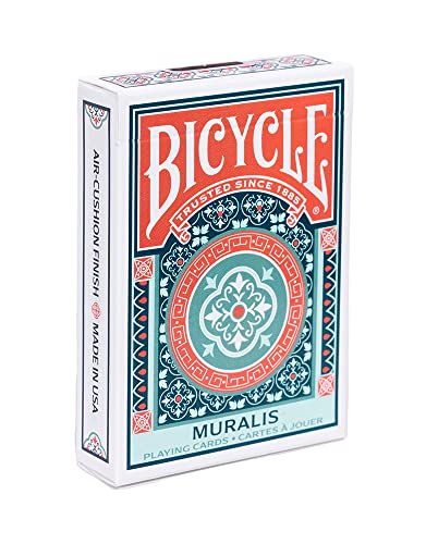 Bicycle Muralis Playing Cards , White