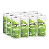 Marcal Paper Towels U-Size-It Sheets 2 Ply 140 Sheets Per Roll 100% Recycled - 12 'Roll Out' Rolls Per Case Green Seal Certified Paper Towel Rolls 06183,White