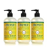 Mrs. Meyer's Hand Soap, Made With Essential Oils, Biodegradable Formula, Honeysuckle, 12.5 Fl. Oz - Pack Of 3