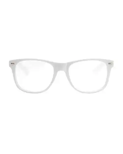 EmazingLights Diffraction Prism Rave Glasses (White, Transparent Lens)
