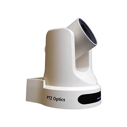 PTZOptics-20X-SDI GEN-2 1080P PTZ Indoor IP Streaming Camera with Simultaneous HDMI and 3G-SDI Outputs - White