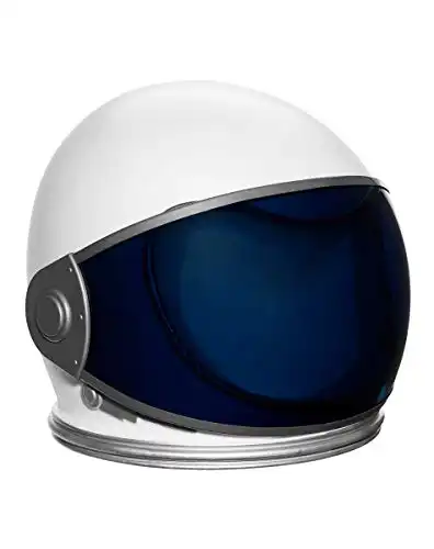 Spirit Halloween Adult White Astronaut Helmet | Astronaut Cosplay | Astronaut Costume Accessory | Space Helmet | Easy Costume
