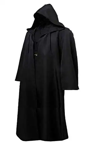 GOLDSTITCH Men & Kids Tunic Hooded Robe Cloak Knight Fancy Cool Cosplay Costume