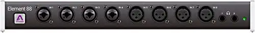 Apogee ELEMENT 88 - Thunderbolt Audio Interface with 8 World-Class Apogee Mic Preamps w/ Phantom Power and Line Level Inputs, Made in USA