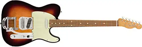 Fender Vintera 60s Bigsby Telecaster Electric Guitar, 3-Color Sunburst, Pau Ferro Fingerboard
