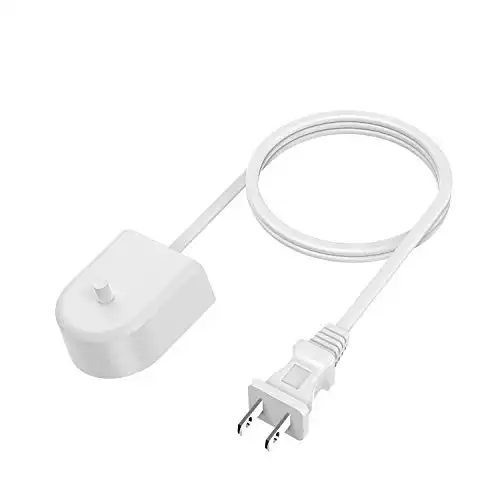 Replacement for Philips Sonicare Electric Toothbrush Charger Replacement HX6100 Charging Base Flosser, HX3000 / HX6000 / HX8000 / HX9000 Series Portable Waterproof Power Cord 3.3Ft