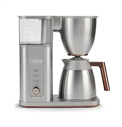 Café Specialty Drip Coffee Maker | 10-Cup Insulated Thermal Carafe | WiFi Enabled Voice-to-Brew Technology | Smart Home Kitchen Essentials | SCA Certified, Barista-Quality Brew | Stainless Steel