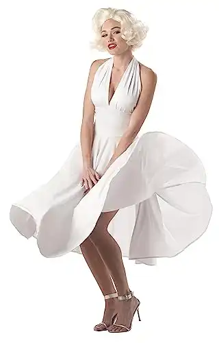 Marilyn Monroe Costume Dress X-Small White