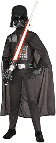 Rubie's Star Wars Child's Darth Vader Costume, Small, Black