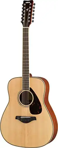 Yamaha FG820 12-String Solid Top Acoustic Guitar