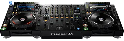 Pioneer CDJ-2000NXS2 Pro-DJ Multi-Player - Black Bundle with DJM-900NXS2 Mixer and Austin Bazaar Polishing Cloth
