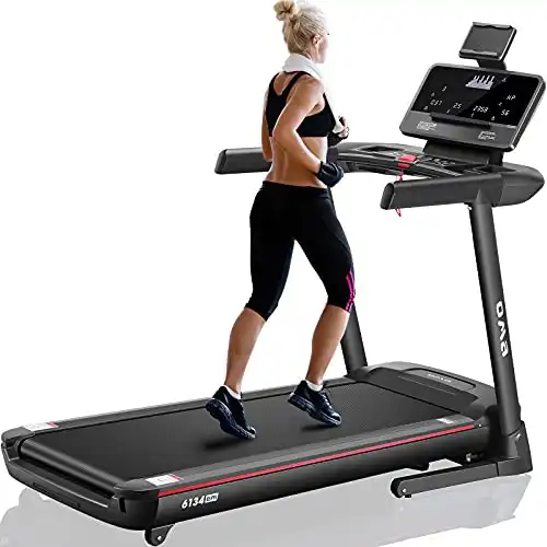 OMA 6134 Treadmills for Home, Folding Treadmill with 15% Auto Incline 3.0HP 300 lb Capacity for Running and Walking with 36 Preset Programs, Running Machine for Home Exercise