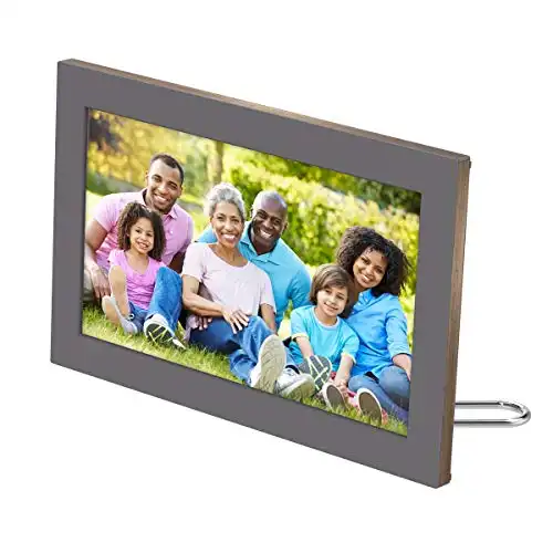 Meural Digital Photo Frame with WiFi 13.5"x7.5" Send NFTs, Pictures, and Videos with Meural App, Smart Frame Includes Built-in Stand and Wall Mount (MC315GDW)