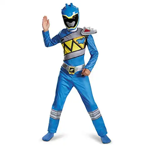 Power Rangers Costume For Boys Blue Dino Charge Kids Beast Morphers Ninja Dinosaur Blue Ranger For Kids