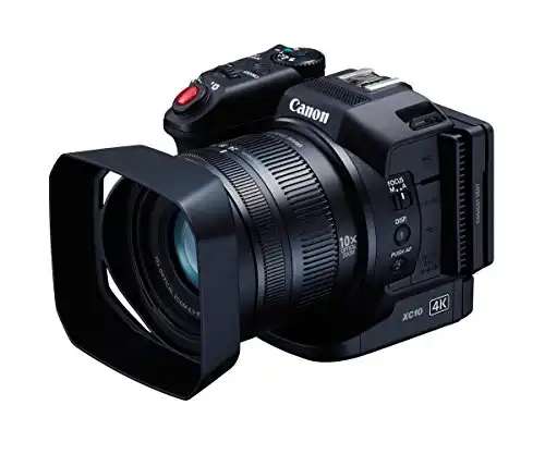 Canon XC10 Body Professional Camcorder, 3", Black